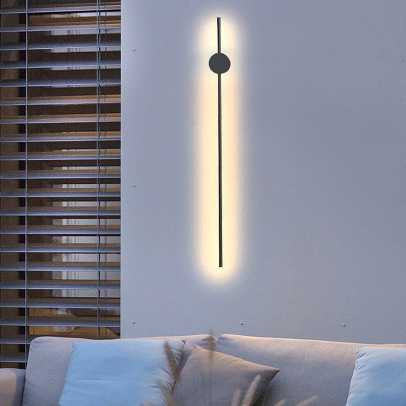Arisha Minimalist Rotatable Linear LED Outdoor Wall Lamp Corridor Garden - Lamp Outdoor