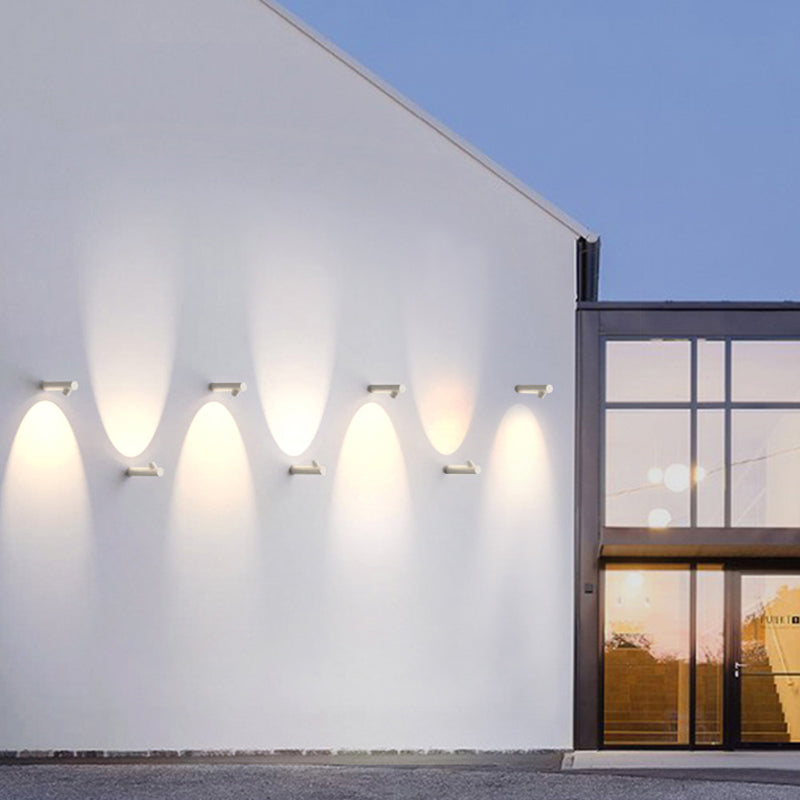 Ray Modern Waterproof LED Outdoor Wall Lamp Metal Garden Corridor Balcony - Lamp Outdoor