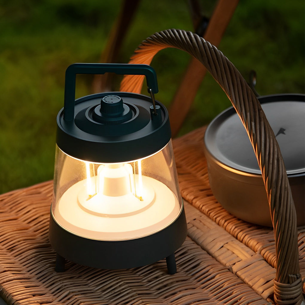 Waterproof USB 5V Rechargeable LED Dimmable Green Modern Camping Lights - Lamp Outdoor