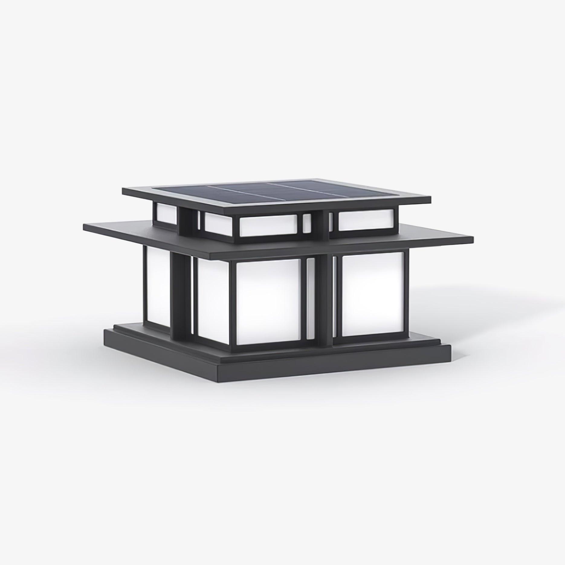Ray Pillar Solar /HardWire Outdoor Light - Lamp Outdoor