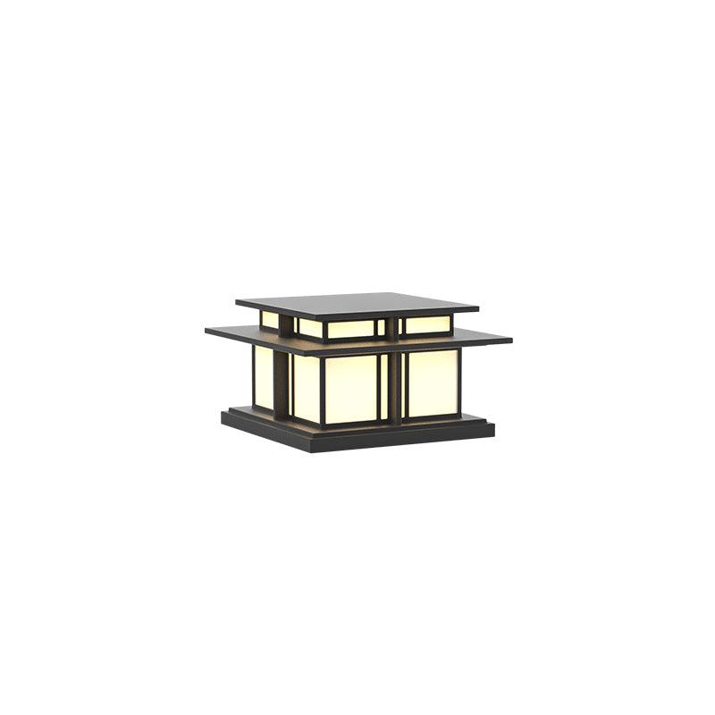 Ray Pillar Solar /HardWire Outdoor Light - Lamp Outdoor