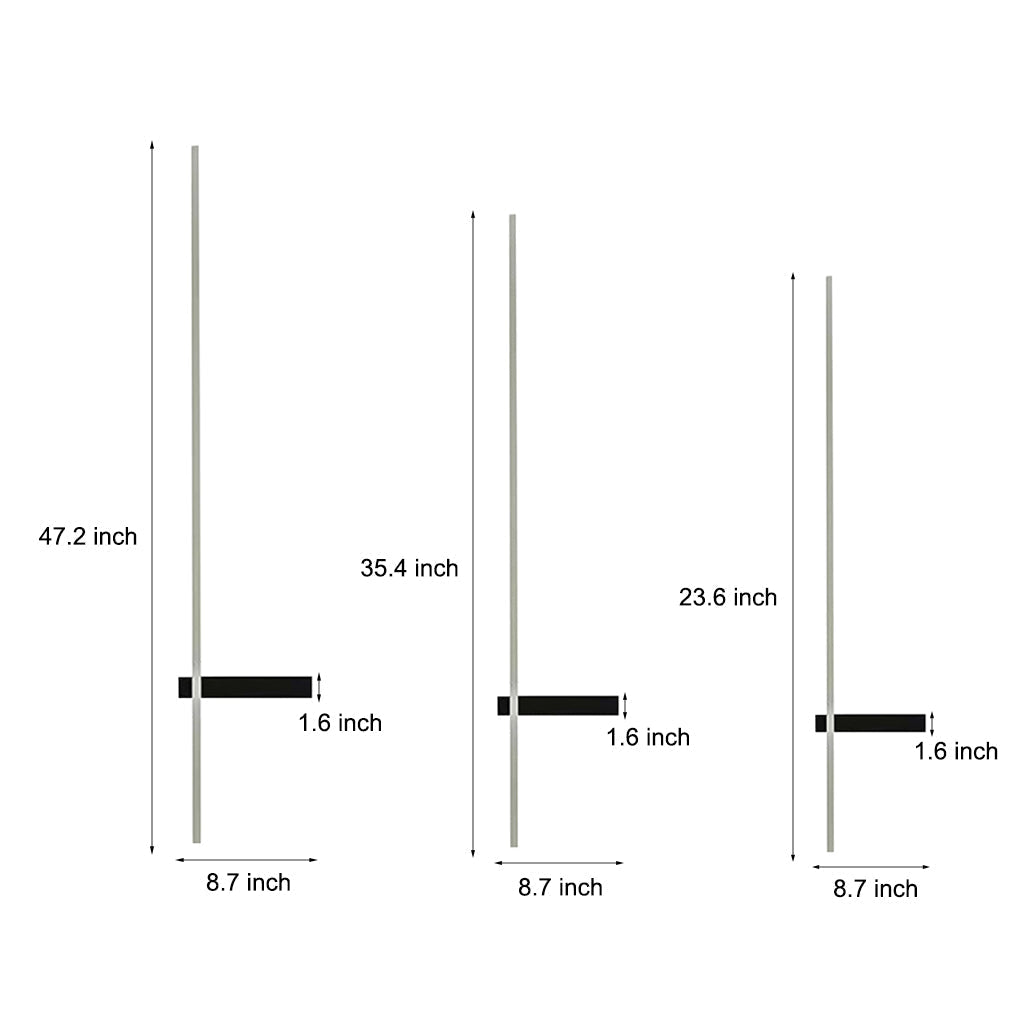 Interlaced Line Strips Waterproof Led Black Modern Outdoor Wall Lights - Lamp Outdoor