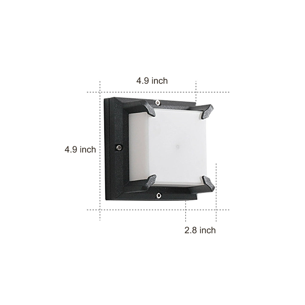 Modern Minimalist Outdoor Waterproof LED Wall Light for Patio Balcony Garden - Lamp Outdoor