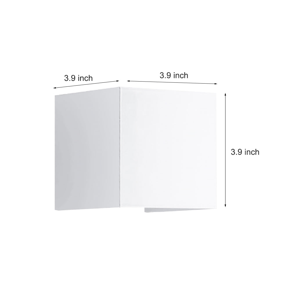 Square Waterproof Up Down Lighting Adjustable Modern Exterior Lights - Lamp Outdoor