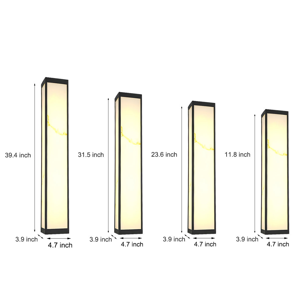 Rectangle Outdoor Wall Lights LED Wall Lamp Wall Sconce Lighting Wall Mounted Lights - Lamp Outdoor