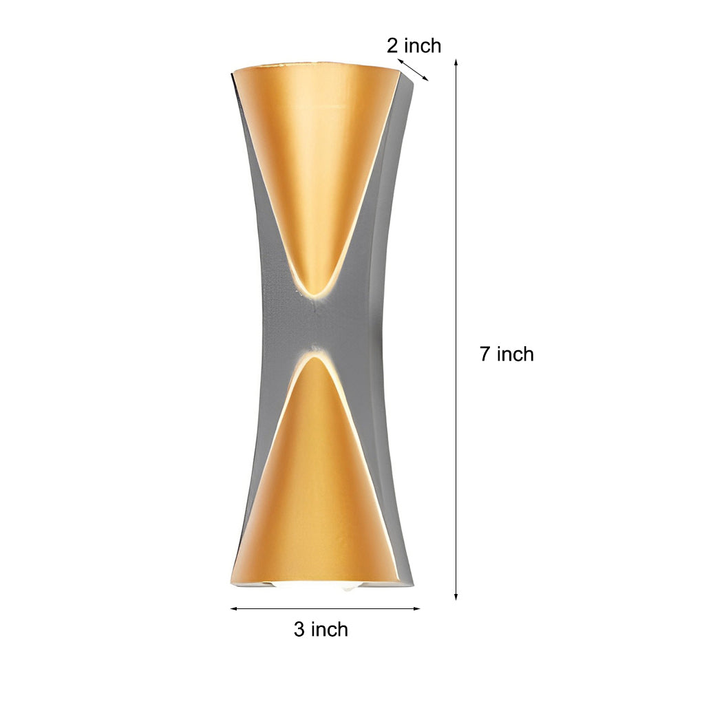 Creative Up and Down Lights LED Waterproof Modern Outdoor Wall Lamp - Lamp Outdoor
