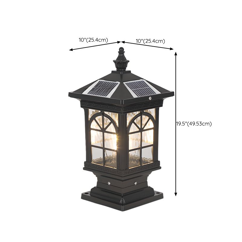 Ray Vintage Classic Lantern Solar Outdoor Light - Lamp Outdoor