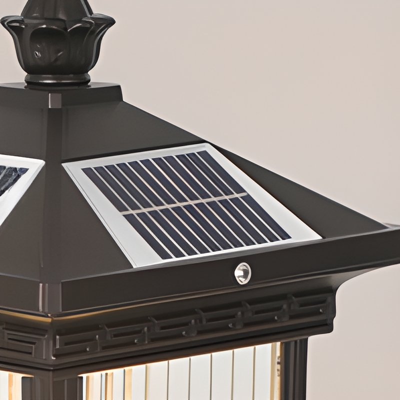 Ray Vintage Classic Lantern Solar Outdoor Light - Lamp Outdoor