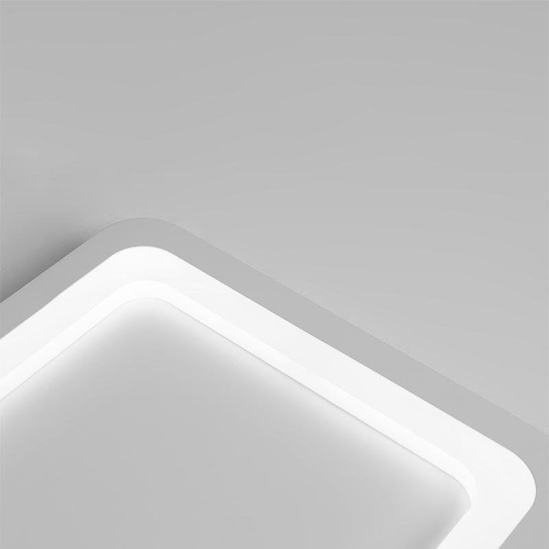 Gray Square Industrial Flush Mount Kitchen Lighting Dining Room Lighting Ceiling Light - Lamp Outdoor