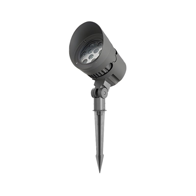 Aluminum Waterproof Adjustable LED Black Modern Outdoor Spotlights with Shade - Lamp Outdoor
