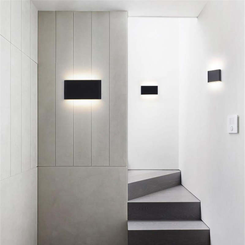 Ray Modern Rectagulart Metal Outdoor Wall Lamp - Lamp Outdoor