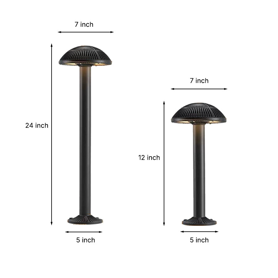 Mushroom Landscape Lights Waterproof Modern Style - Lamp Outdoor