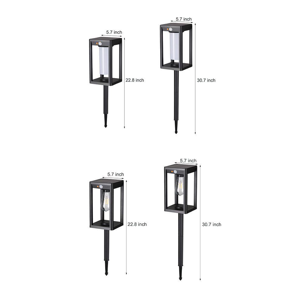 Smart Led Solar Lawn Lights Minimalist Style - Lamp Outdoor