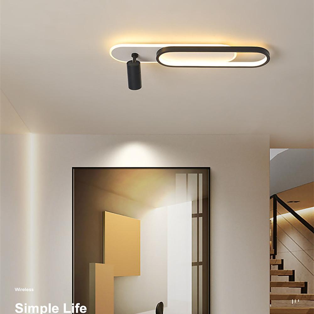 Spotlight Rectangles Metal Modernist Style Design Flush Mount Lighting LED Ceiling Light - Lamp Outdoor