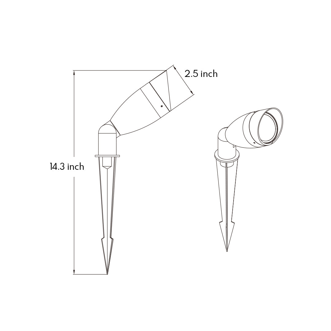 LED Outdoor Spike Lights Minimalist - Lamp Outdoor