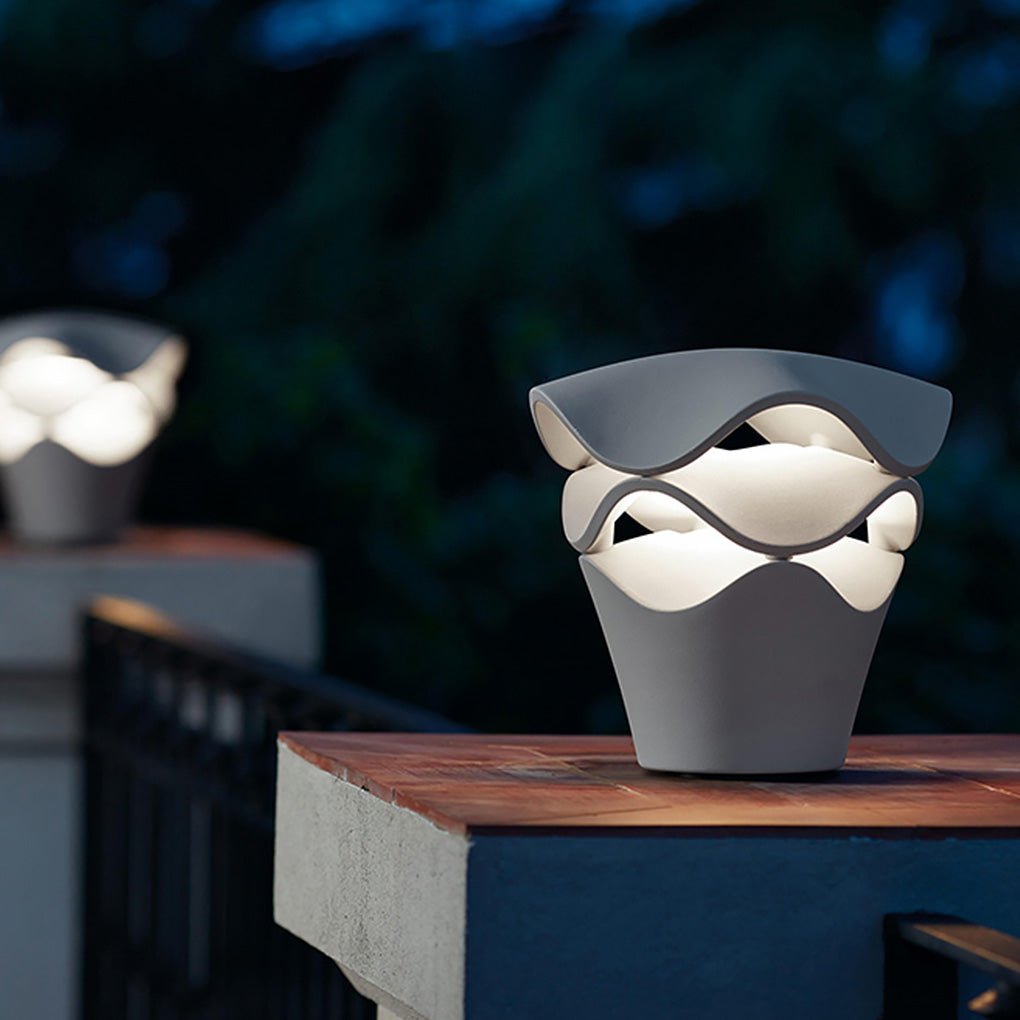 Multi-Functional Layered Design Outdoor Lights Waterproof LED Landscape Lighting - Lamp Outdoor