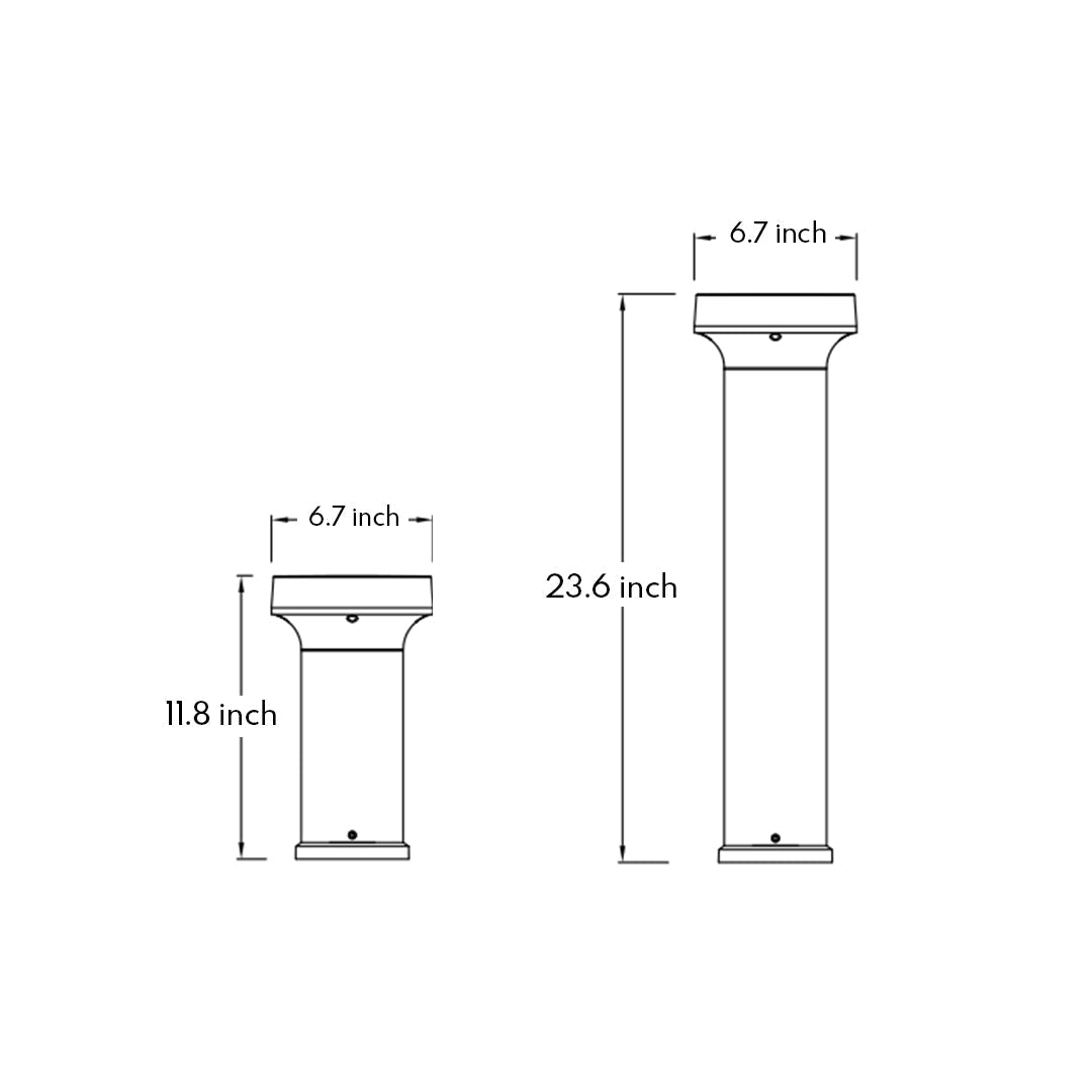 Front Lawn Light Post Outdoor Minimalist - Lamp Outdoor