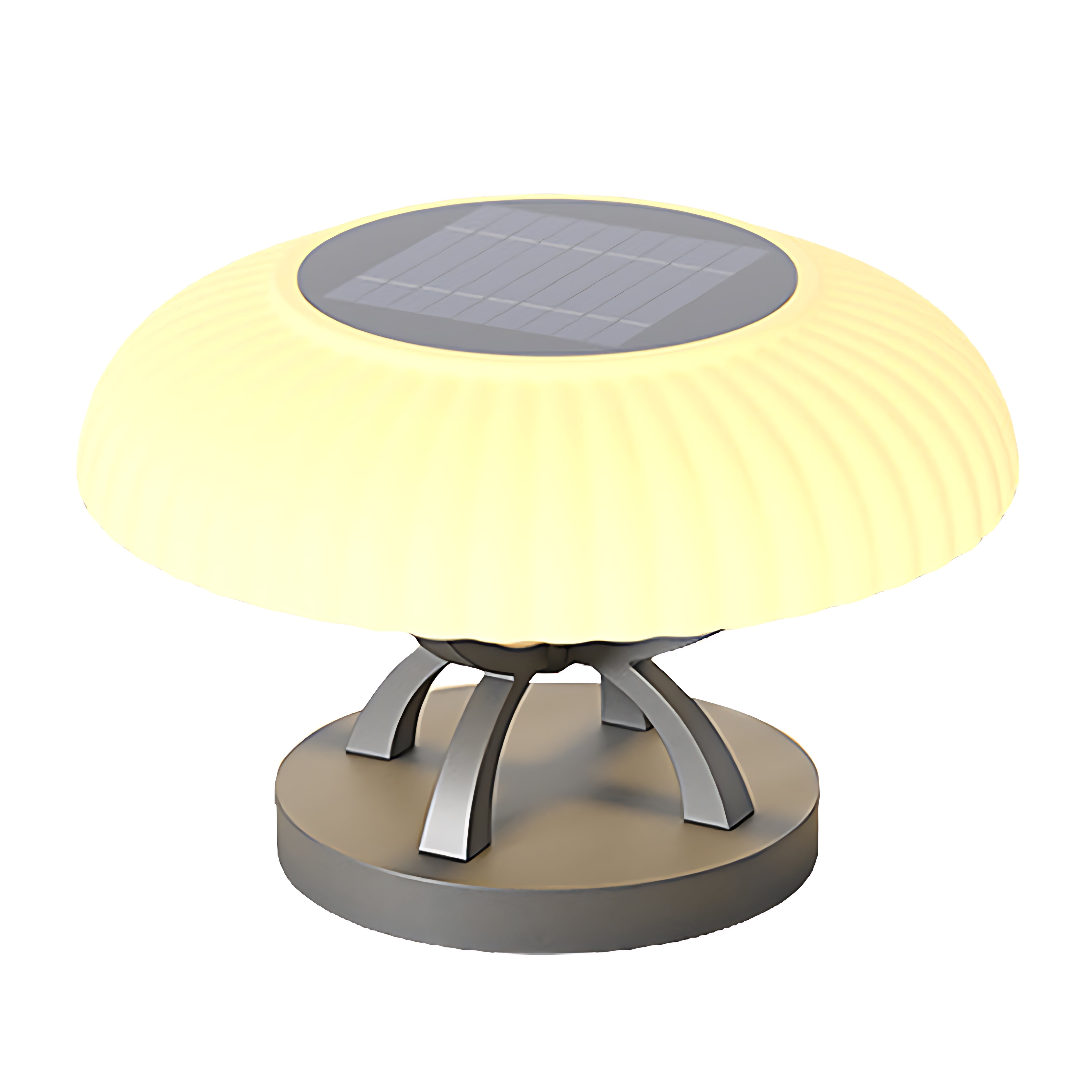 Waterproof Arc Column Pillar Light Modern Style - Lamp Outdoor