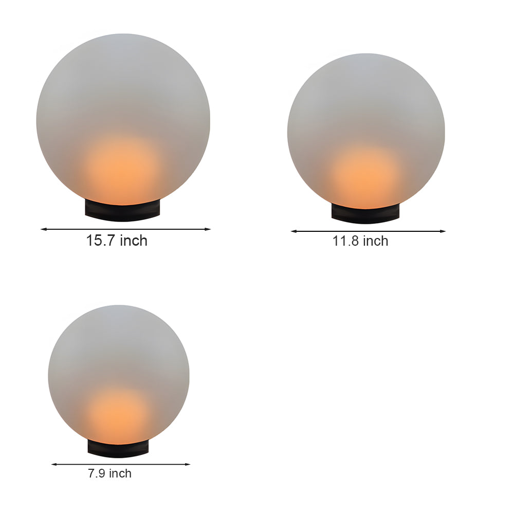 Acrylic Moon-Shaped Round Landscape Lighting Waterproof Modern Style - Lamp Outdoor
