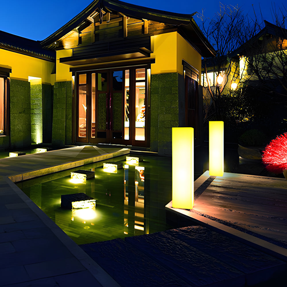 LED Square Floor Lamp waterproof Design - Lamp Outdoor