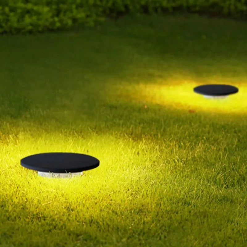 Ray Modern Round Solar Outdoor Light - Lamp Outdoor