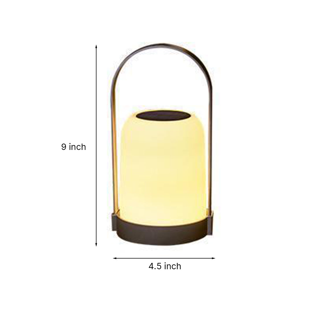 Solar-Powered Handheld Light Waterproof USB Rechargeable Portable - Lamp Outdoor