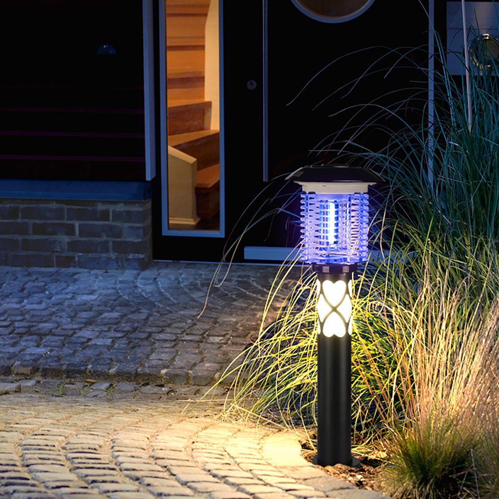 Dual-Function Solar LED Mosquito Lamp Waterproof Outdoor Landscape Light - Lamp Outdoor