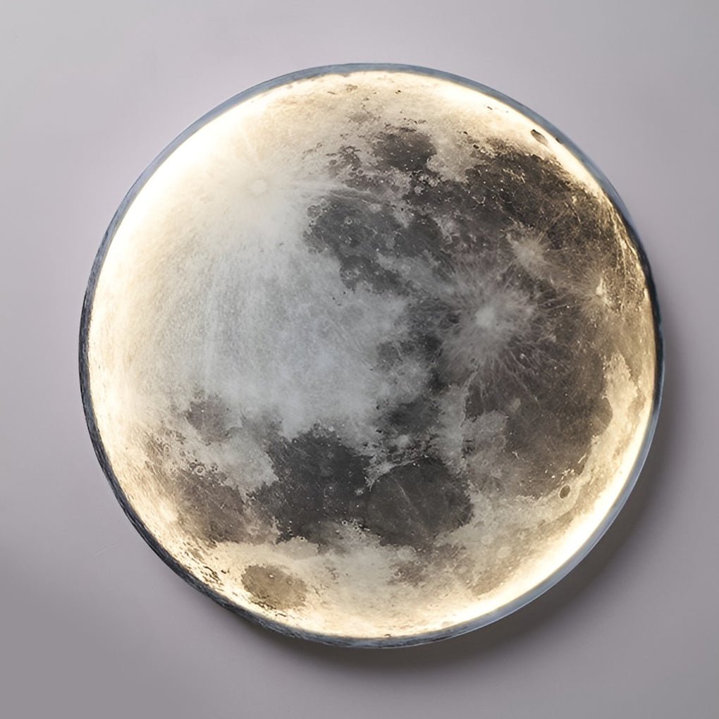Lunar Moon Dimmable LED Modern Wall Lamp Wall Sconces Lighting Wall Lights - Lamp Outdoor