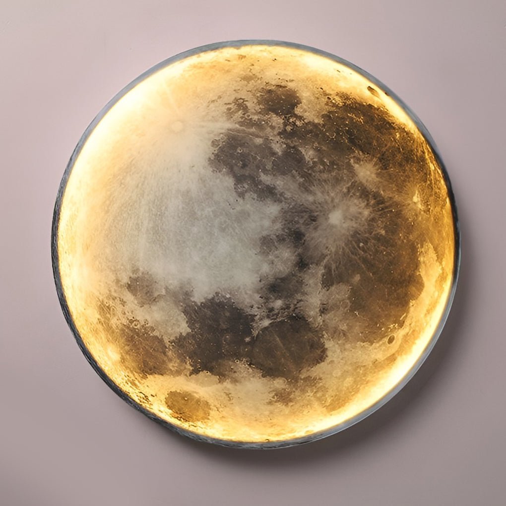 Lunar Moon Dimmable LED Modern Wall Lamp Wall Sconces Lighting Wall Lights - Lamp Outdoor