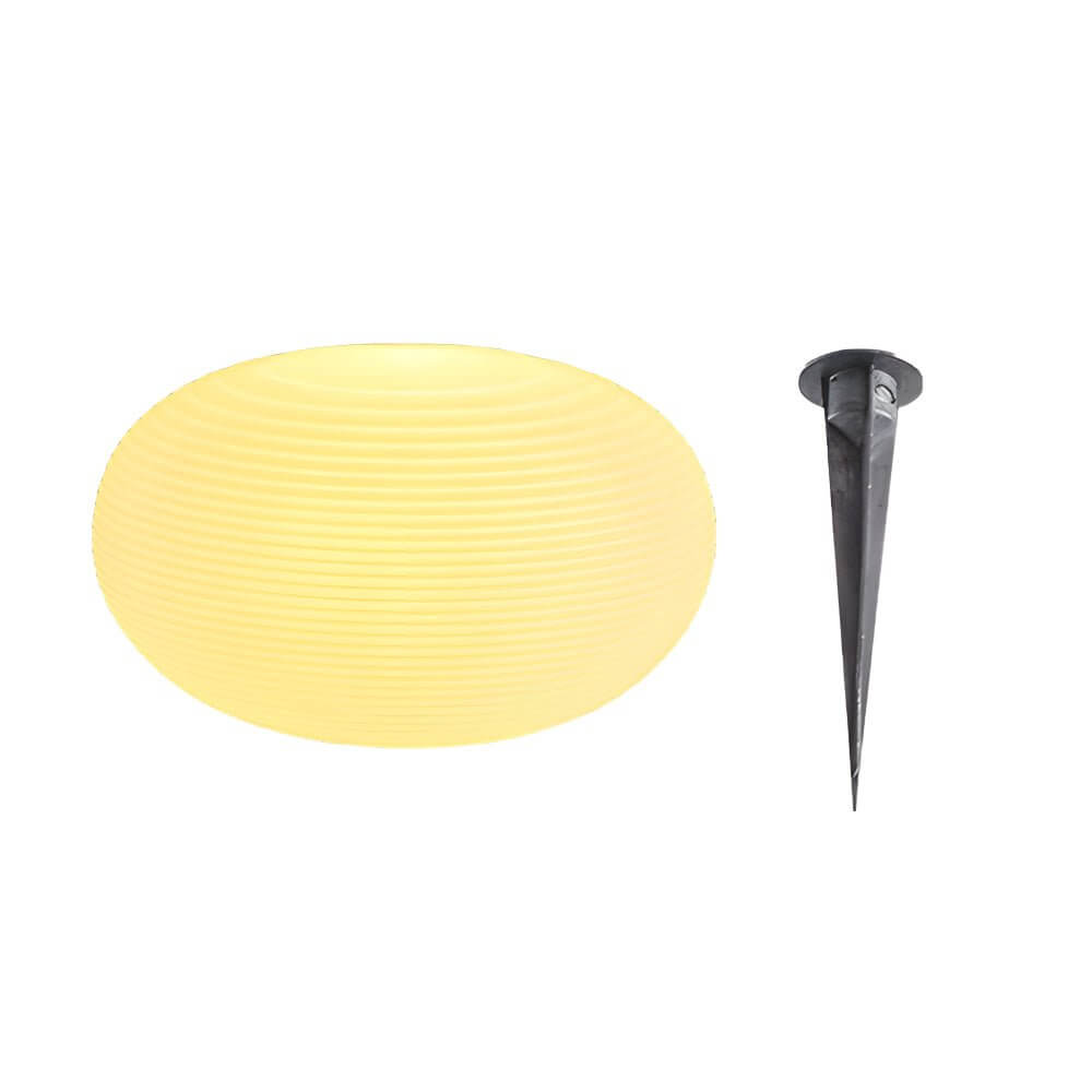 Modern Hardwired Outdoor Floor Lantern Warm LED Light in 13.4 inch & 15.7 inch Stylish for Garden - Lamp Outdoor