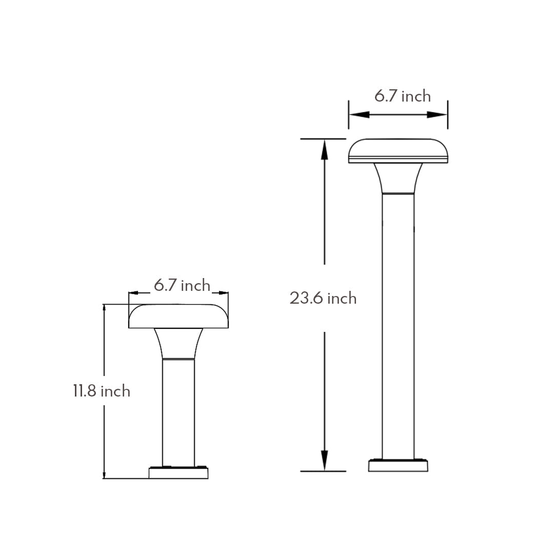 Garden LED Lights Outdoor Minimalist Style - Lamp Outdoor