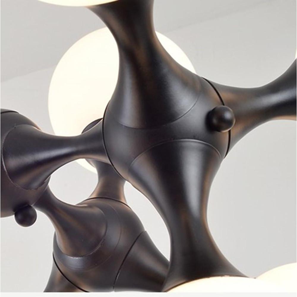 Modern Globe Sputnik Chandelier Bubble Chandelier 9 Bulbs - Lamp Outdoor