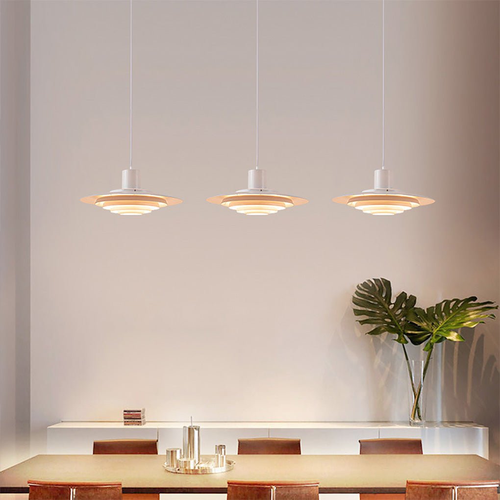 Nordic Minimalism Multi-layer Creative Design Decorative Pendent Lighting for Coffee Bar Dining Table - Lamp Outdoor