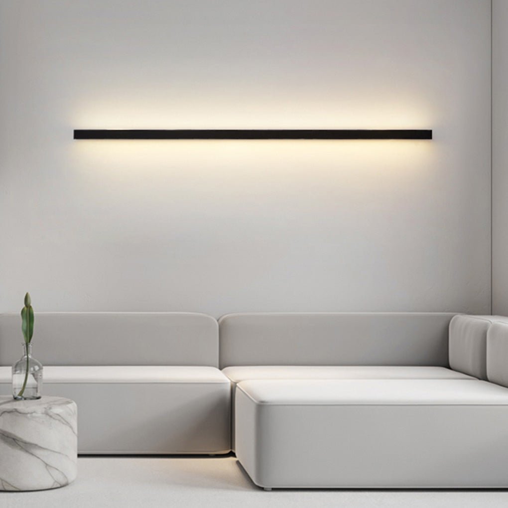 Nordic Minimalist Stepless Dimming Background Corner Atmosphere Wall Lamp - Lamp Outdoor