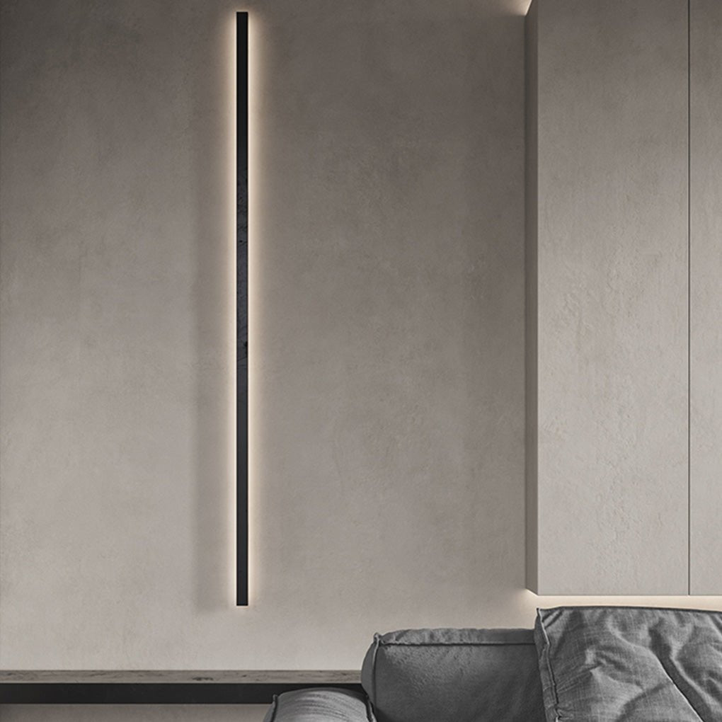 Nordic Minimalist Stepless Dimming Background Corner Atmosphere Wall Lamp - Lamp Outdoor