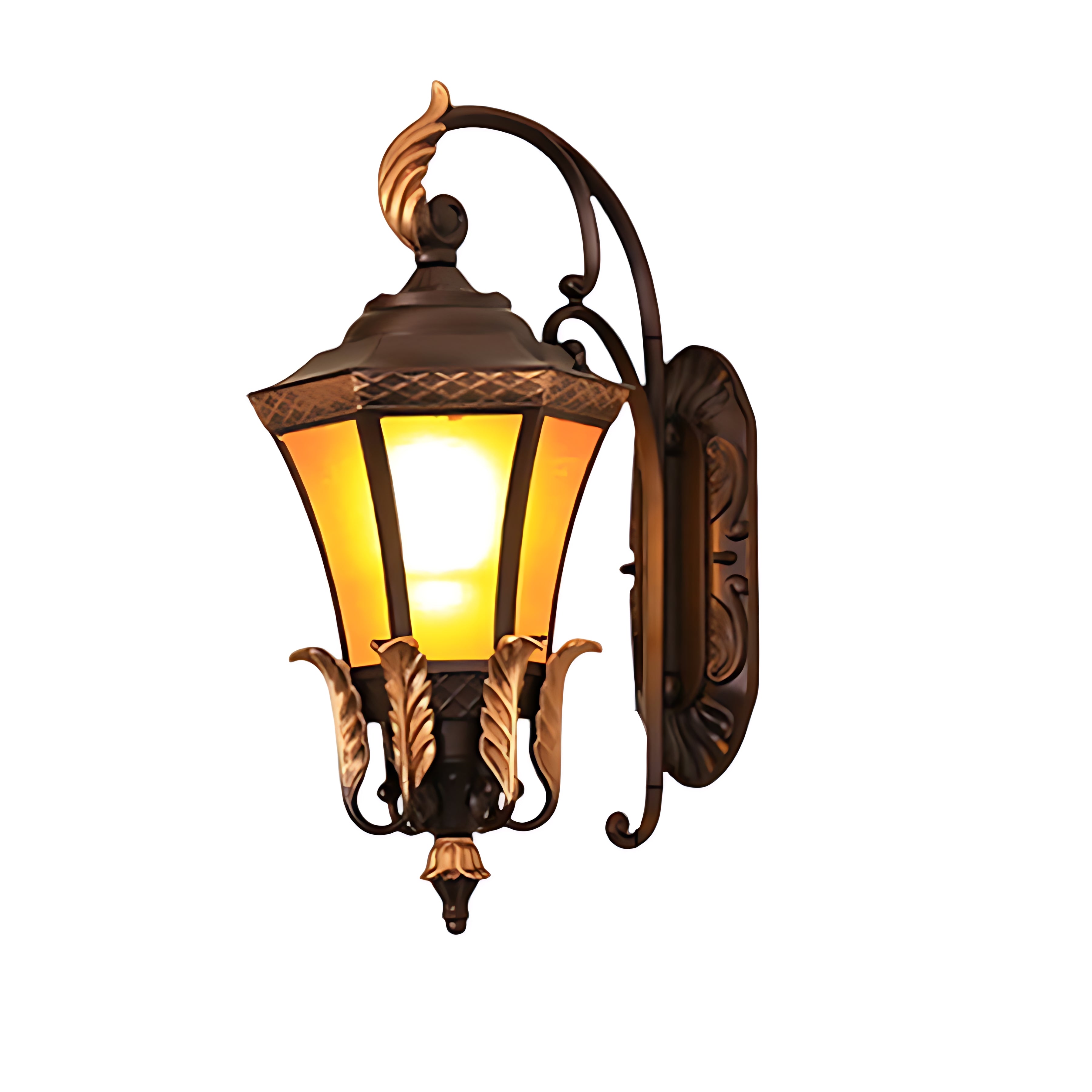 European-Style Waterproof Copper Wall Sconce Outdoor - Lamp Outdoor