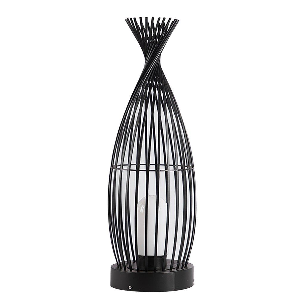 Industrial Courtyard Waterproof Caged LED Floor Lamp - Lamp Outdoor