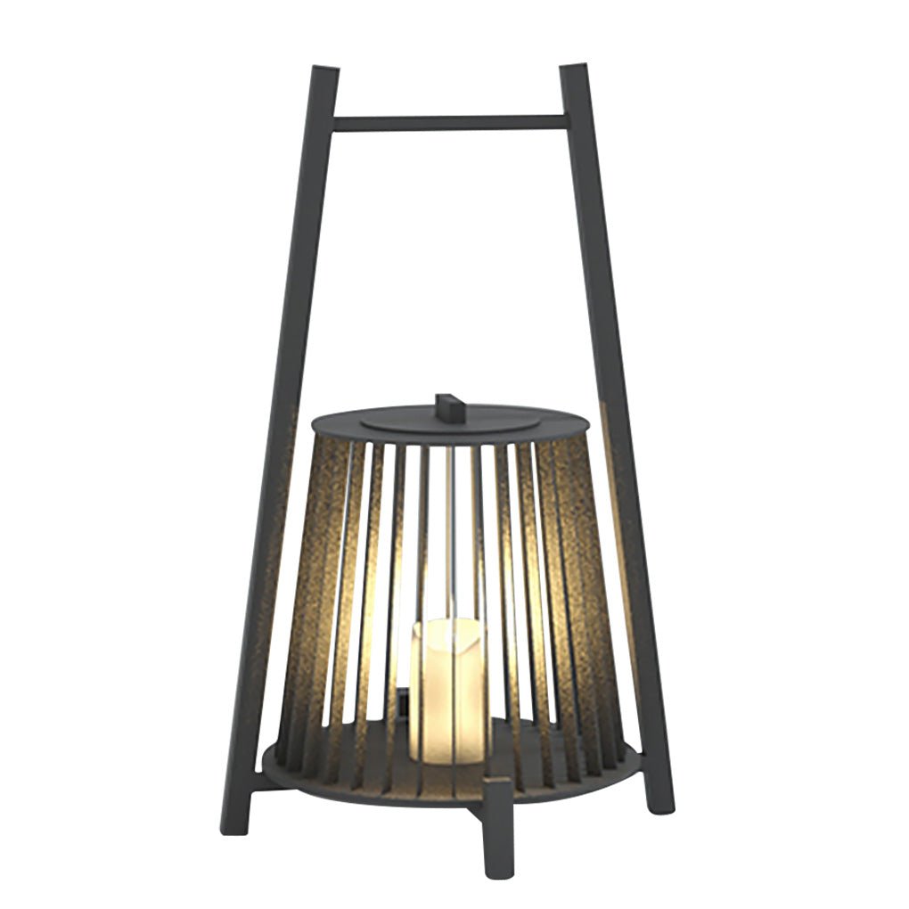 Outdoor Grid Imitation Candle-shaped Lantern Waterproof LED Landscape Lighting - Lamp Outdoor