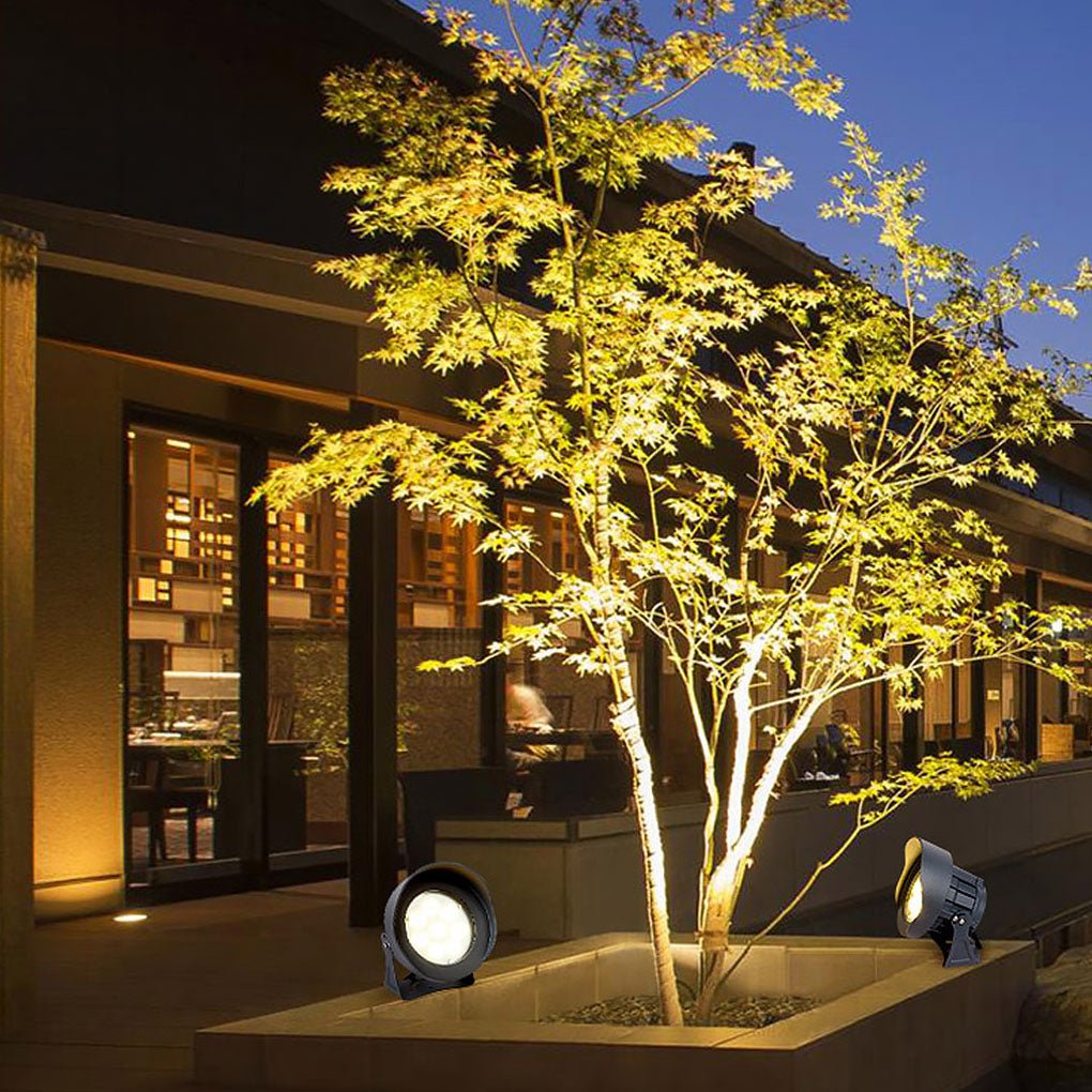 Outdoor Ground Fixed LED Spot Lights Waterproof Landscape Lighting for Villa Courtyard - Lamp Outdoor