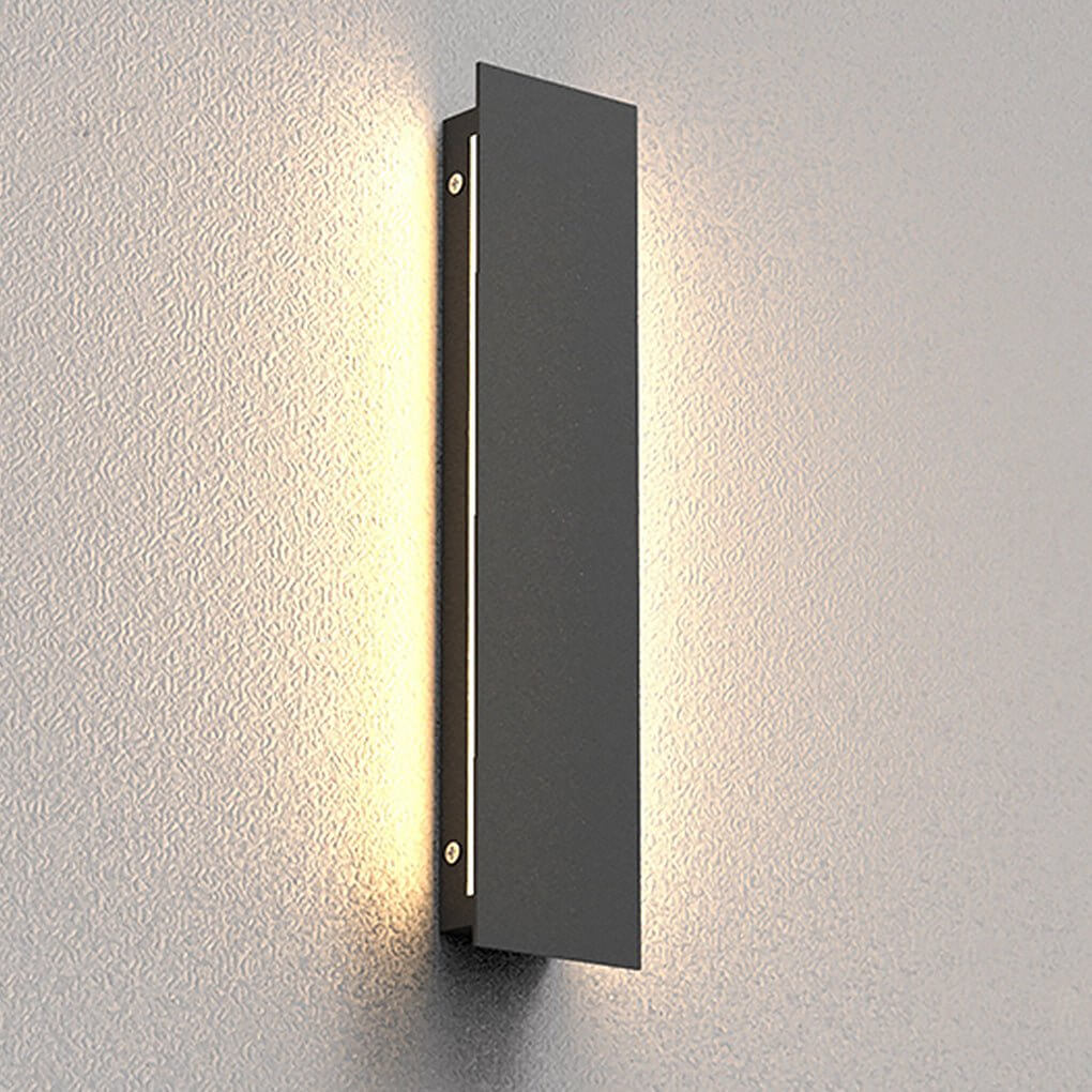 Outdoor Modern Waterproof LED Rectangular Wall Lights Wall - Lamp Outdoor