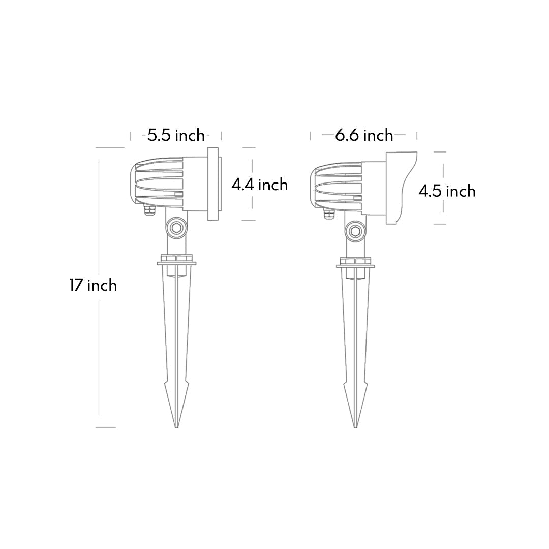 LED Lawn Lights Modern Minimalist - Lamp Outdoor