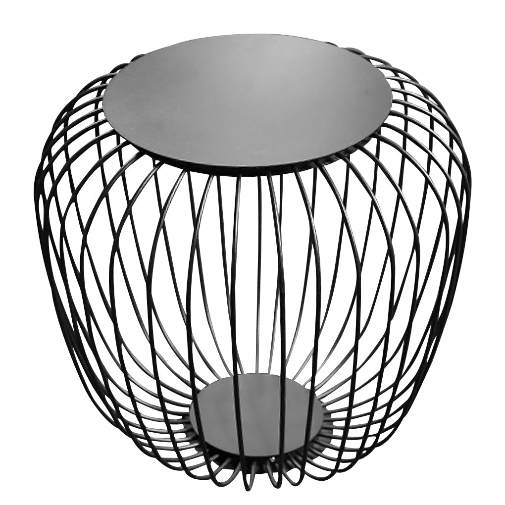 Outdoor Waterproof Cage Shape Stool Table Lamp LED Landscape Lighting Courtyard Lamp - Lamp Outdoor