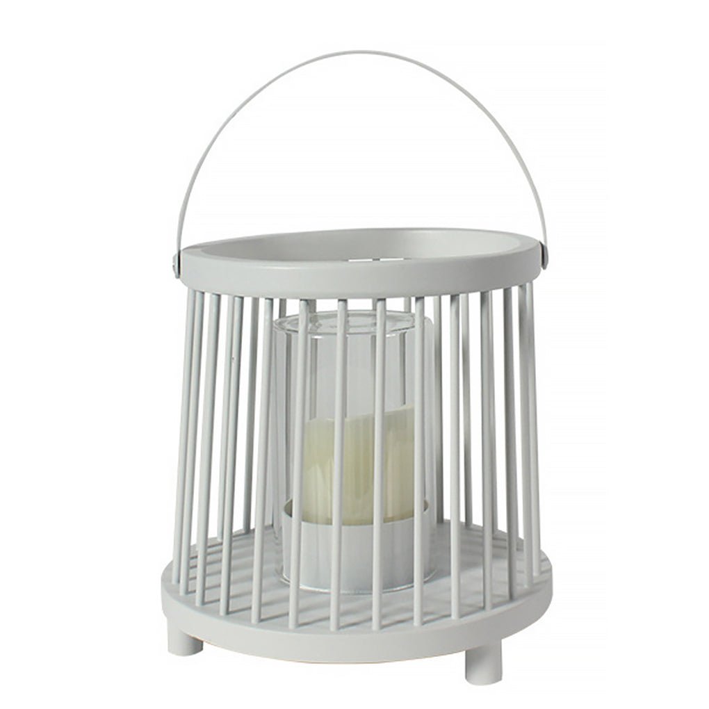 Outdoor Waterproof Garden Light Rechargeable Portable Cage Landscape Lighting with US Plug - Lamp Outdoor