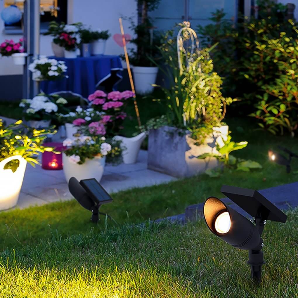 Outdoor Waterproof Solar Spot Light Landscape Lighting for Courtyard Garden Lawn - Lamp Outdoor