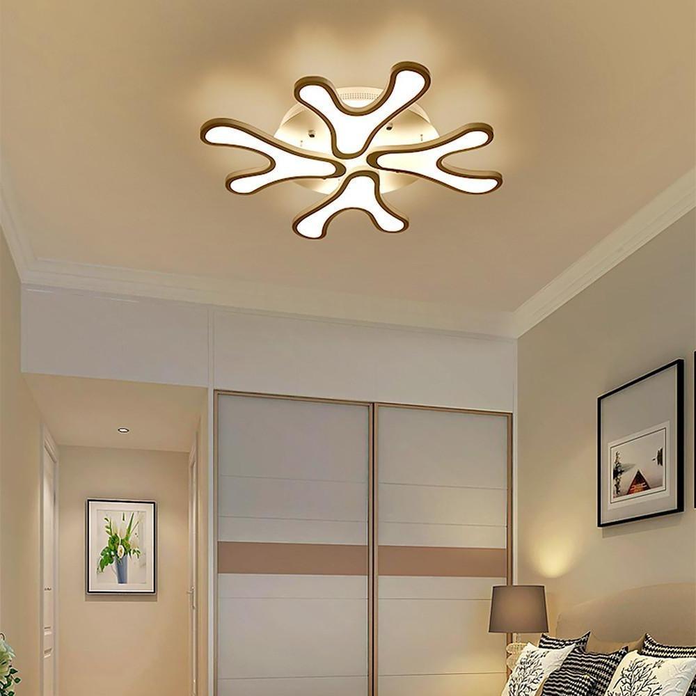 Creative Flower Dimmable LED Nordic Ceiling Lights Flush Mount Lighting - Lamp Outdoor