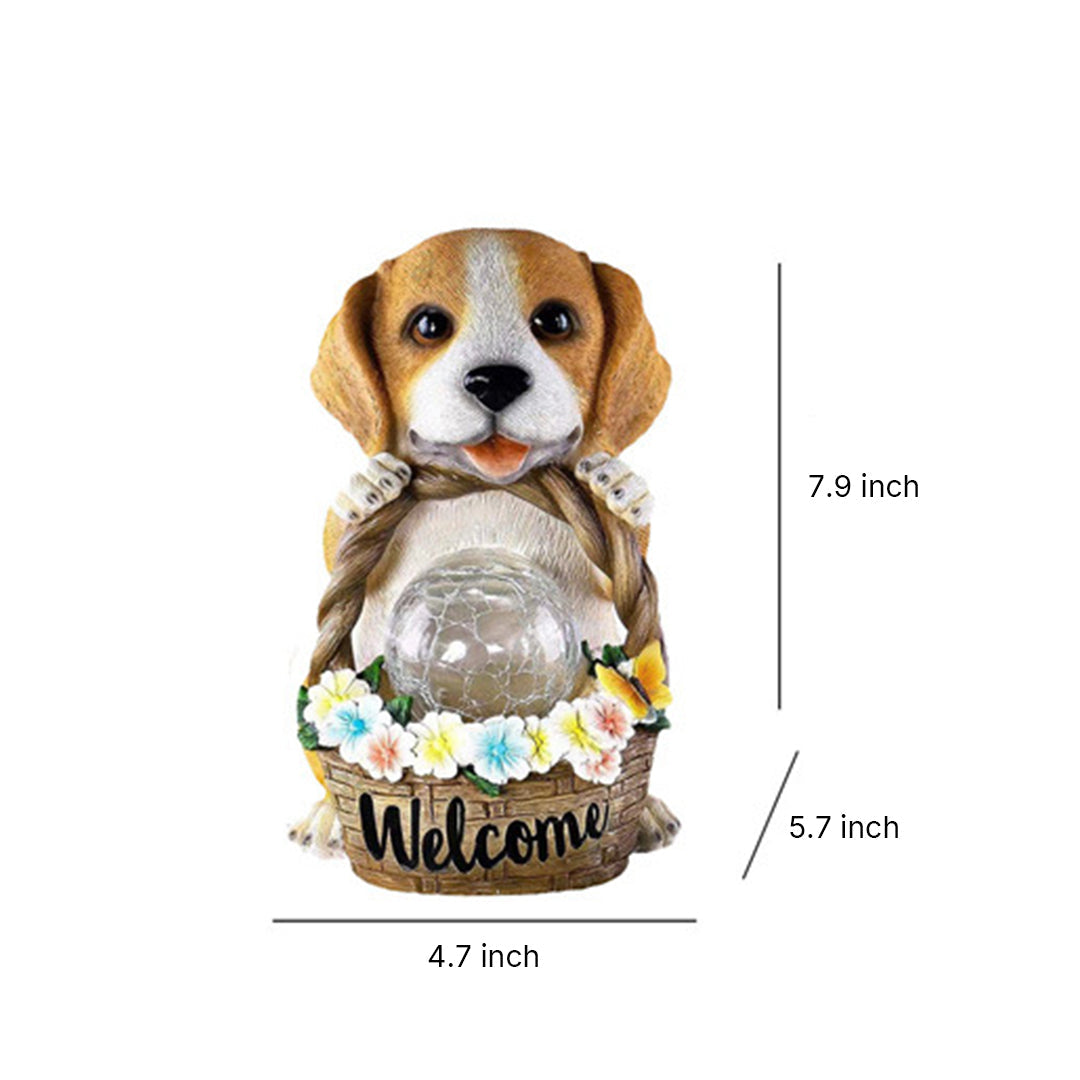 Resin Animal Garden Solar Lights - Lamp Outdoor