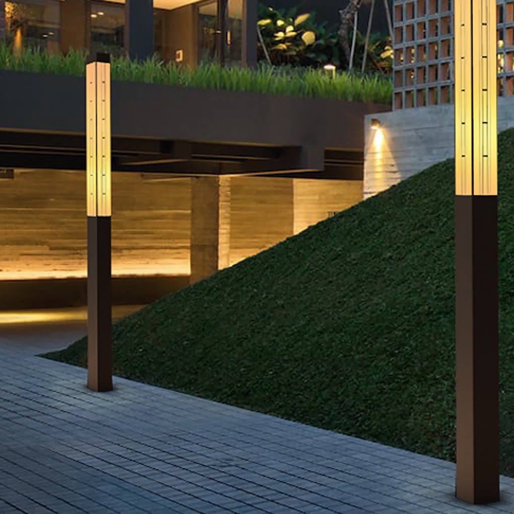 Retro Waterproof Outdoor Pole Lights Lamp Post Lights Public Lighting - Lamp Outdoor