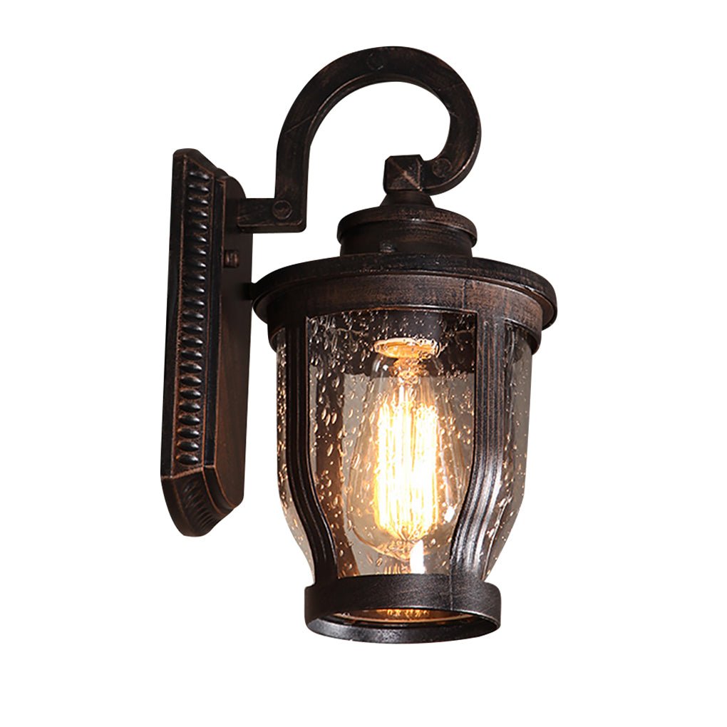 Retro Creative Waterproof Bubbles Glass Vintage Outdoor Wall Lights - Lamp Outdoor
