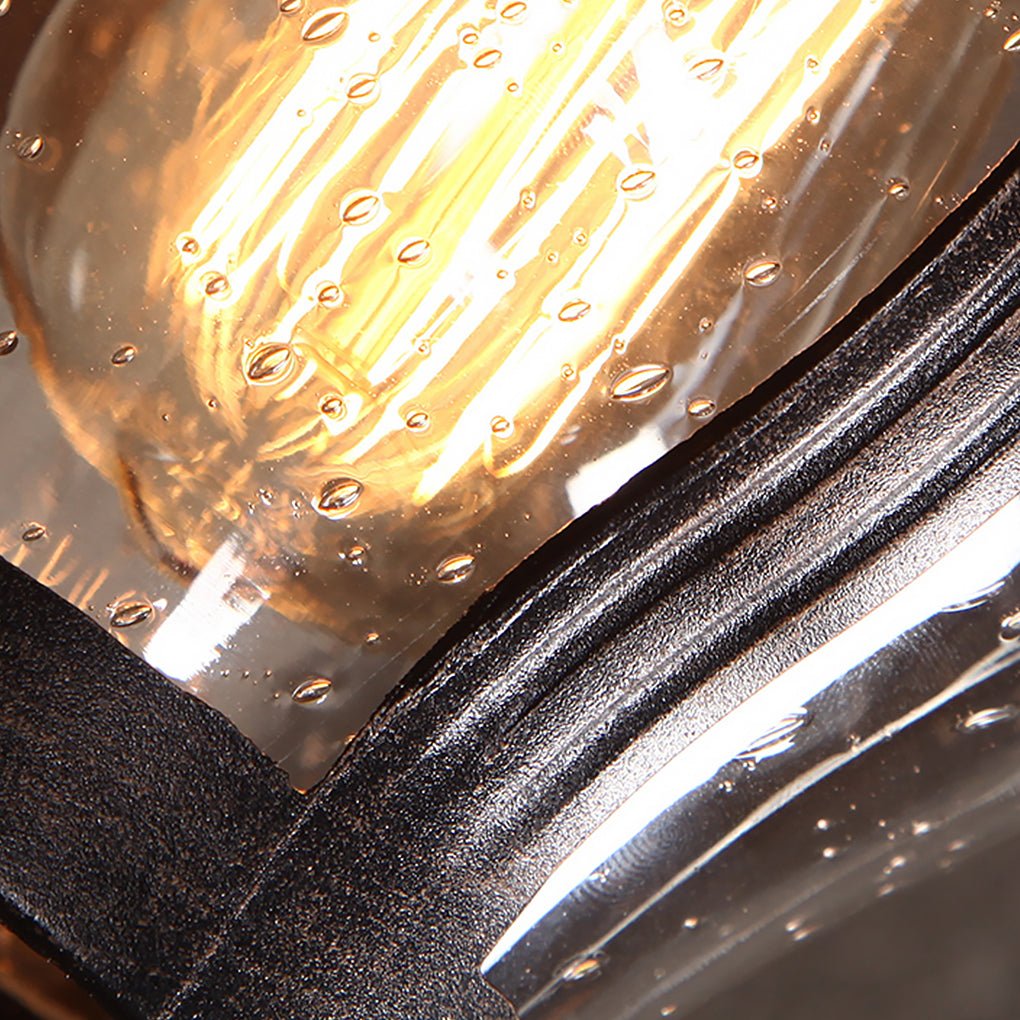 Retro Creative Waterproof Bubbles Glass Vintage Outdoor Wall Lights - Lamp Outdoor