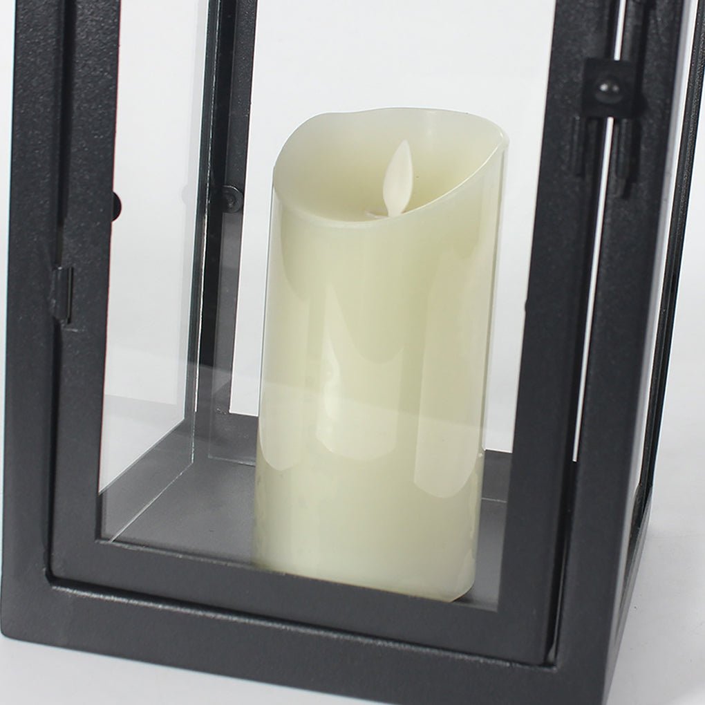 Glass Candle Holder DC 5V LED Black Modern Portable Outdoor Floor Llights - Lamp Outdoor